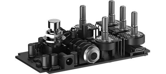 DJENTTONIC guitar pedal insight board